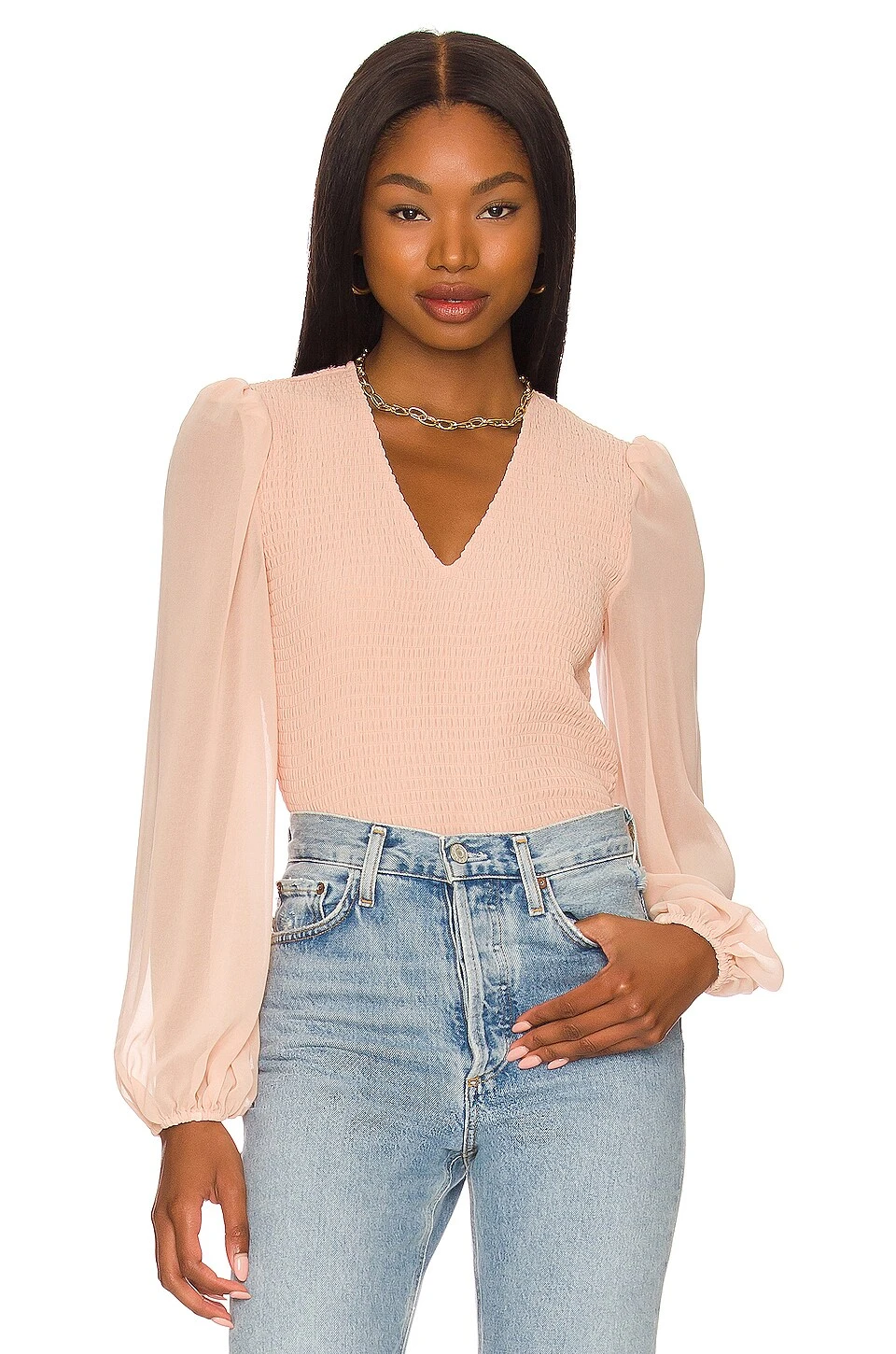 V Neck Blouse Spanish Villa 3 V Neck Blouse Spanish Villa