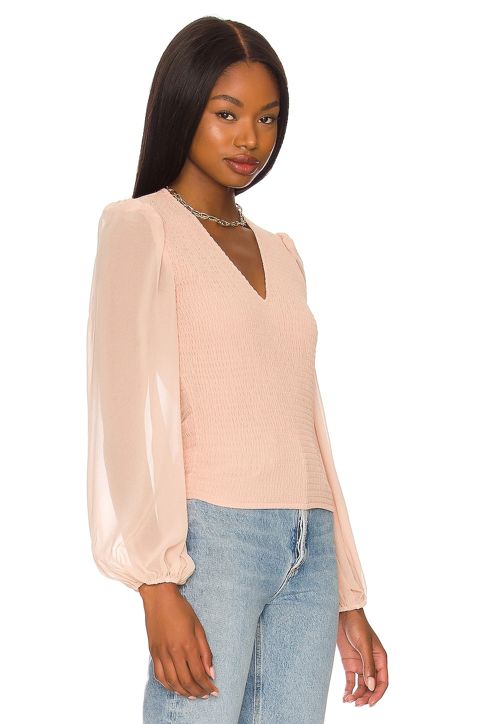 V Neck Blouse Spanish Villa 4 V Neck Blouse Spanish Villa - Image 2