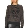 Edna Skull Sweater Jet -Hot Sale Clothing Store 27MR WK440 V1