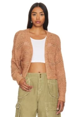 Andrea Cardigan Walnut