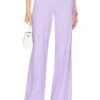 Alice + Olivia Dylan High Waist Wide Leg Pant Solstice -Hot Sale Clothing Store ALI WP163 V1
