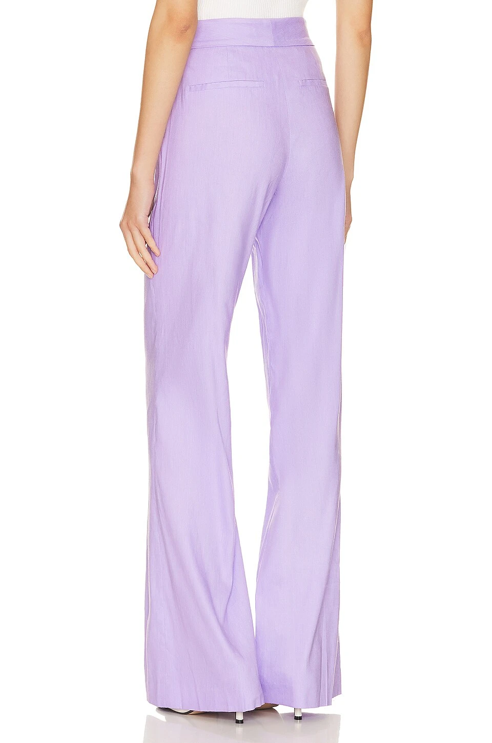 Alice + Olivia Dylan High Waist Wide Leg Pant Solstice 5 Alice + Olivia Dylan High Waist Wide Leg Pant Solstice - Image 3