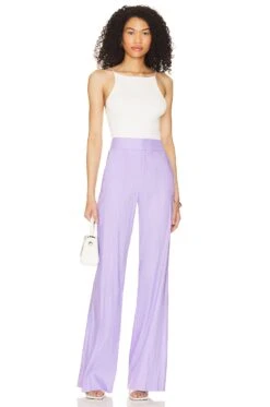 Alice + Olivia Dylan High Waist Wide Leg Pant Solstice 9 Alice + Olivia Dylan High Waist Wide Leg Pant Solstice -Hot Sale Clothing Store ALI WP163 V4