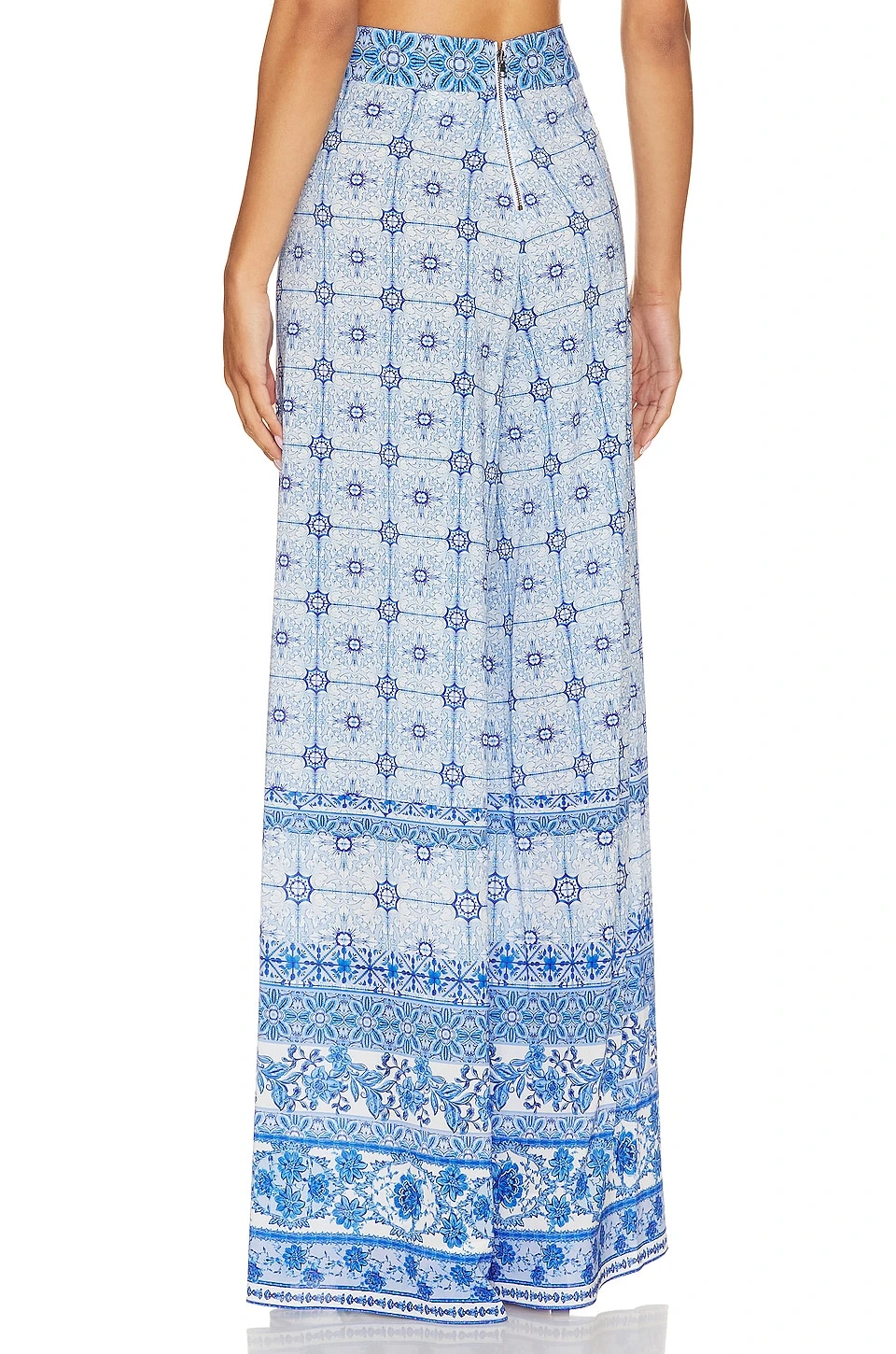 Alice + Olivia Athena Wide Leg Pant Greek Tile 5 Alice + Olivia Athena Wide Leg Pant Greek Tile - Image 3