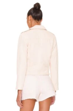 AllSaints Dessa Balfern Denim Jacket White -Hot Sale Clothing Store ALLR WO132 V4