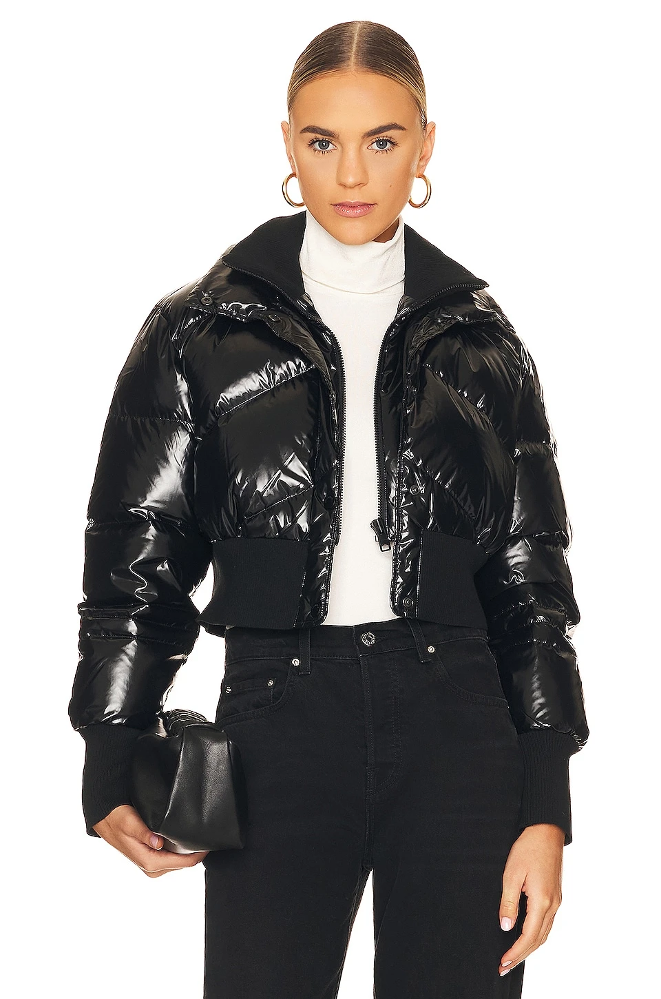 AllSaints BLOUSON NAVIE Black 3 AllSaints BLOUSON NAVIE Black