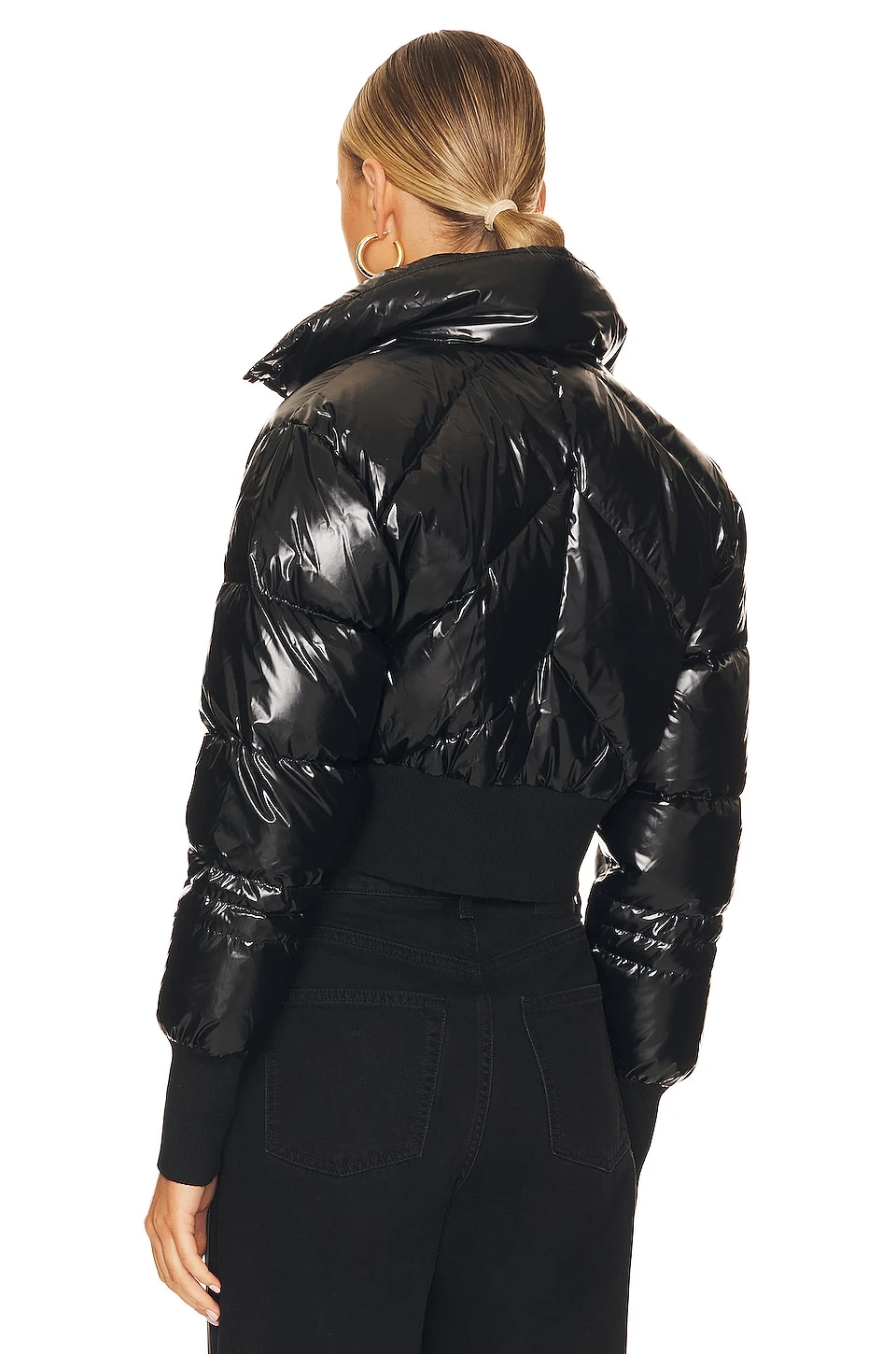 AllSaints BLOUSON NAVIE Black 6 AllSaints BLOUSON NAVIE Black - Image 4