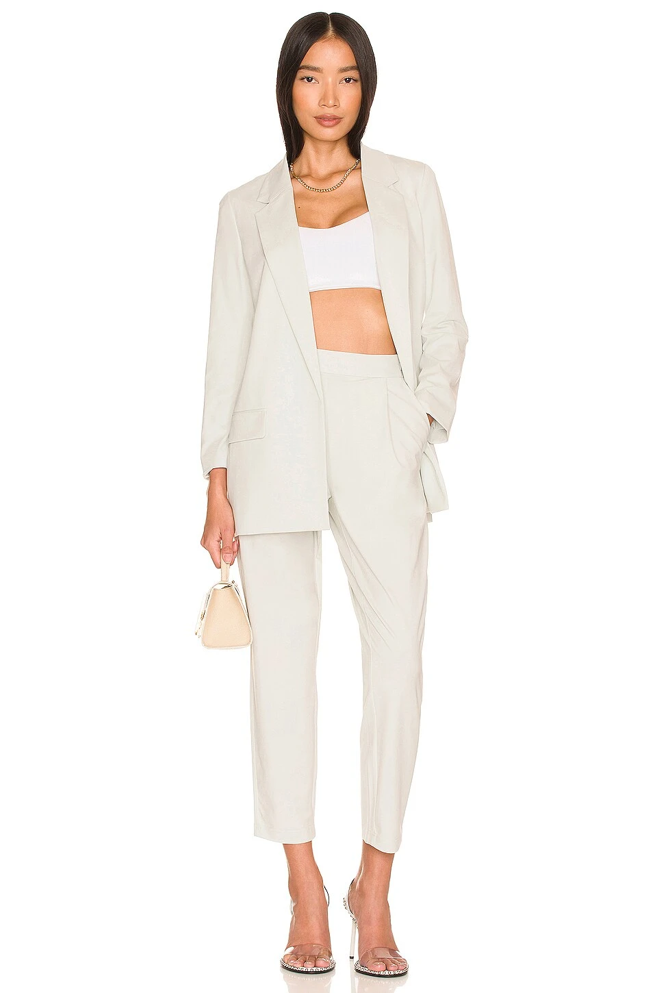 AllSaints Aleida Jersey Trousers Mint Green 6 AllSaints Aleida Jersey Trousers Mint Green - Image 4