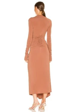 A.L.C. Jams Dress Rawhide 7 A.L.C. Jams Dress Rawhide -Hot Sale Clothing Store ALX WD303 V3