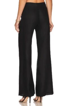 X REVOLVE Leenah Pant Black -Hot Sale Clothing Store AMAN WP86 V3