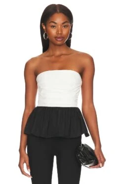 Gaston Top Black & White