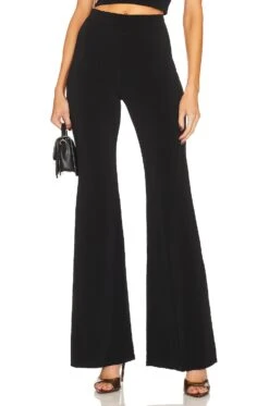 Gaia Flare Pants Rouge Noir 12 Gaia Flare Pants Rouge Noir -Hot Sale Clothing Store ANDM WP1 V1