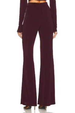 Gaia Flare Pants Rouge Noir 10 Gaia Flare Pants Rouge Noir -Hot Sale Clothing Store ANDM WP4 V3