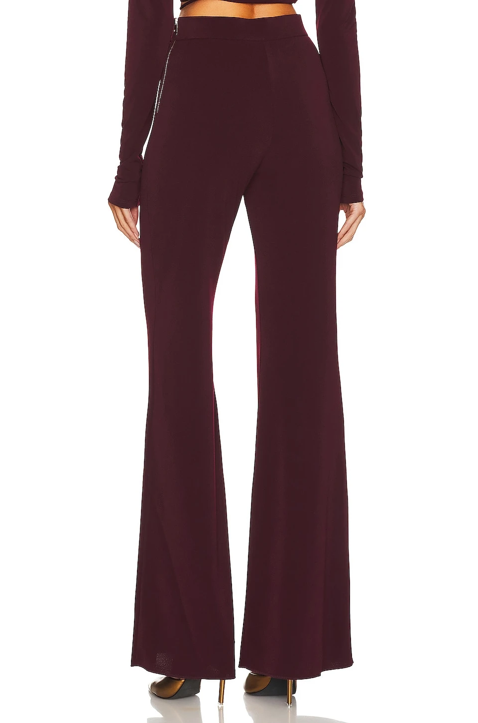 Gaia Flare Pants Rouge Noir 5 Gaia Flare Pants Rouge Noir - Image 3