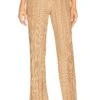 ANINE BING Billie Pant Butterscotch -Hot Sale Clothing Store ANIN WP67 V1