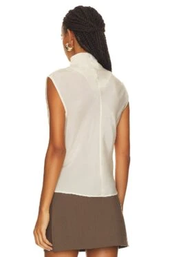 ANINE BING Ianna Top Pearl 8 ANINE BING Ianna Top Pearl -Hot Sale Clothing Store ANIN WS273 V3