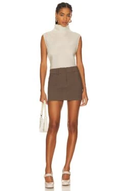 ANINE BING Ianna Top Pearl 9 ANINE BING Ianna Top Pearl -Hot Sale Clothing Store ANIN WS273 V4