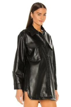 APPARIS Riley Shirt Jacket Noir -Hot Sale Clothing Store APRS WO67 V3