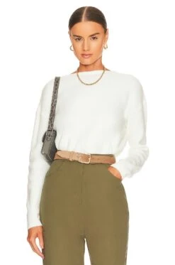 Bardot The Cross Back Knit Ivory