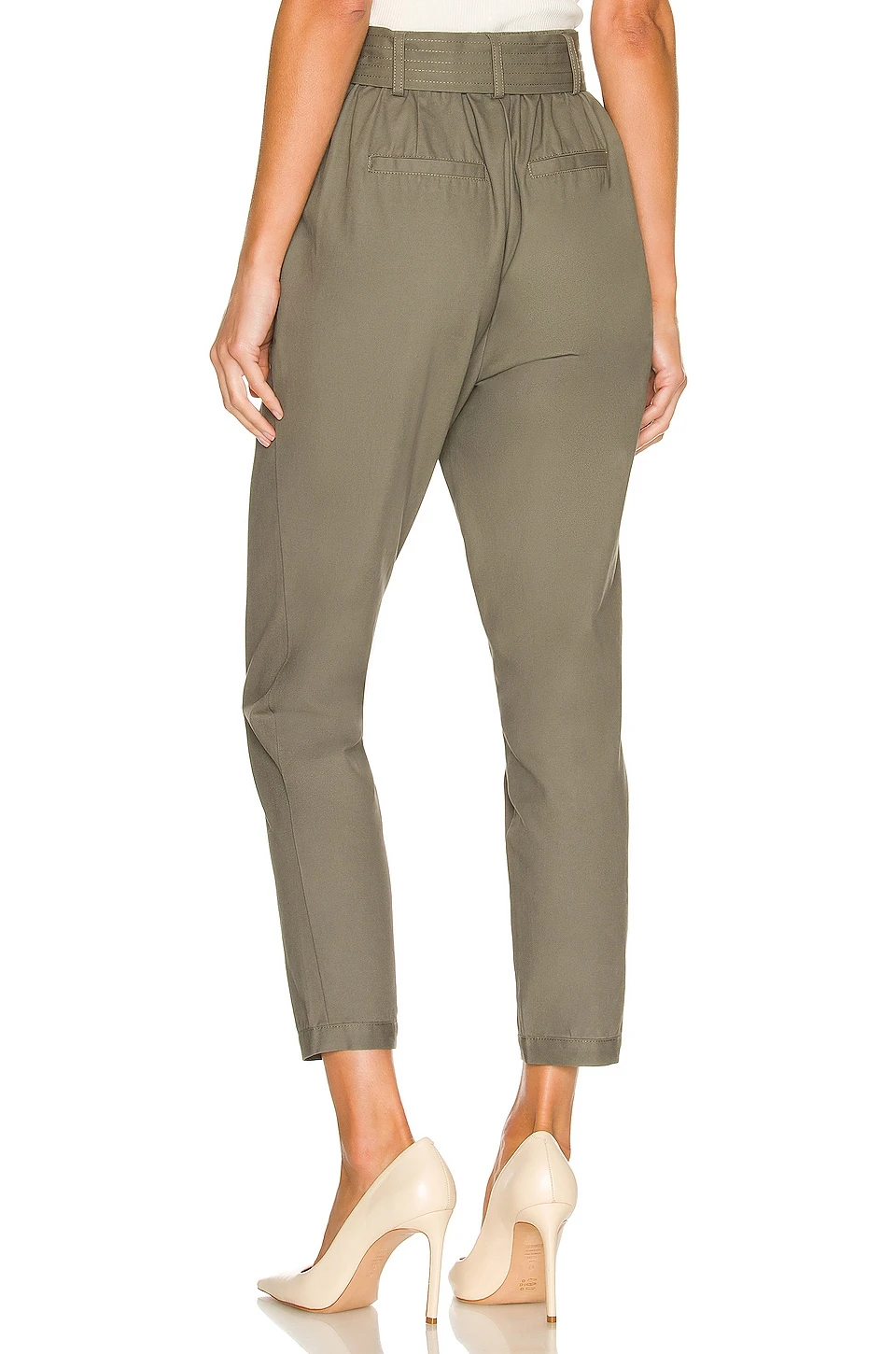 Steve Madden Tied Up Pant Olive 5 Steve Madden Tied Up Pant Olive - Image 3