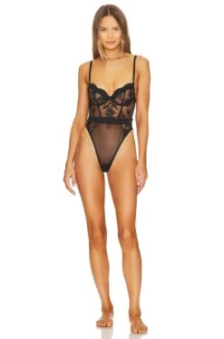 Hot Sale Clothing Store 17 BLUEBELLA Cassandra Wired Bodysuit Black