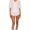 BLUEBELLA Marla Short Pajama Set Pearl Pink 1 BLUEBELLA Marla Short Pajama Set Pearl Pink -Hot Sale Clothing Store BEBE WI443 V1