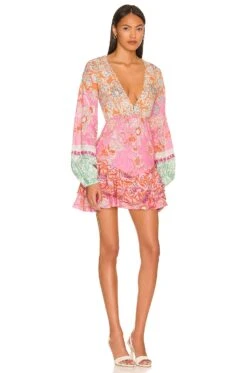 Short Dress Pink 6 Short Dress Pink -Hot Sale Clothing Store BENE WD201 V2