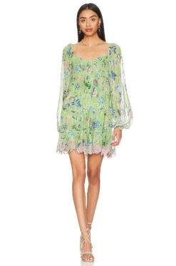 Short Dress Pear Green