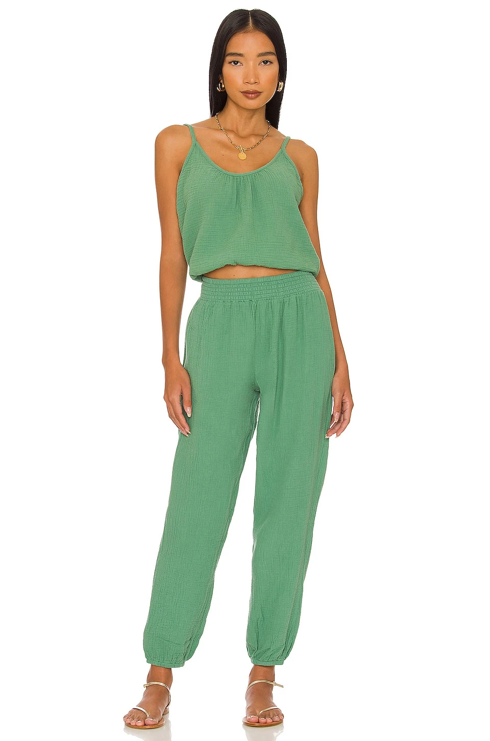 Beach Gauze Pant Vine 6 Beach Gauze Pant Vine - Image 4