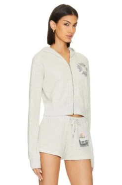 Boys Lie Fare Enough Thermal Zip Up Grey -Hot Sale Clothing Store BOYR WK105 V4