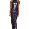 Chantal Noir Gown Black Multi -Hot Sale Clothing Store BROR WD475 V1
