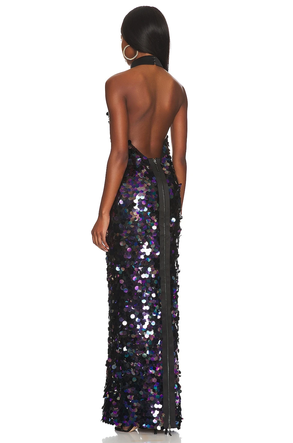 Chantal Noir Gown Black Multi 5 Chantal Noir Gown Black Multi - Image 3