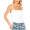 Anabelle Tie Strap Cami White -Hot Sale Clothing Store BTWR WS102 V1
