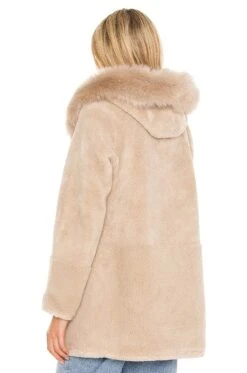 Molly Faux Fur Jacket Light Beige -Hot Sale Clothing Store BUBR WO24 V3