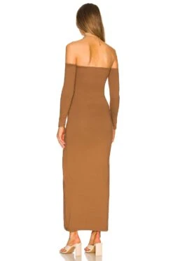 VESTIDO THE ANGELINA Mocha 7 VESTIDO THE ANGELINA Mocha -Hot Sale Clothing Store BUMR WD3 V3