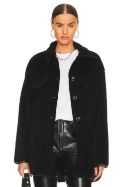 CITIZENS OF HUMANITY Kerin Sherpa Jacket Black