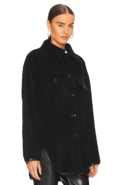 CITIZENS OF HUMANITY Kerin Sherpa Jacket Black 9 CITIZENS OF HUMANITY Kerin Sherpa Jacket Black -Hot Sale Clothing Store CITI WO100 V3