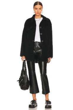 CITIZENS OF HUMANITY Kerin Sherpa Jacket Black 11 CITIZENS OF HUMANITY Kerin Sherpa Jacket Black -Hot Sale Clothing Store CITI WO100 V5