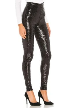 Commando Sequin Leggings Black -Hot Sale Clothing Store CMAN WP20 V2