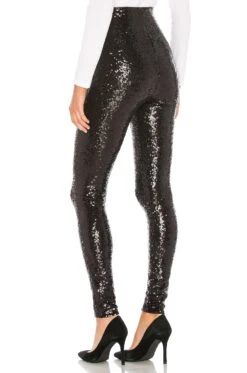 Commando Sequin Leggings Black -Hot Sale Clothing Store CMAN WP20 V3