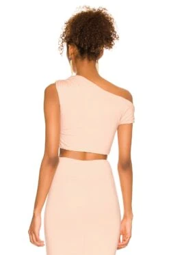 Camila Coelho Canela Crop Top Nude -Hot Sale Clothing Store COEL WS222 V3