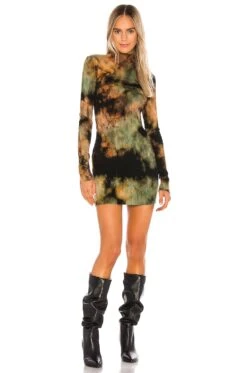 Ibiza Mini Dress Desert Mirage -Hot Sale Clothing Store COTR WD63 V1 1
