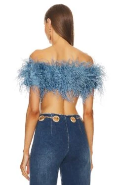 Cult Gaia Goetz Top River Blue 8 Cult Gaia Goetz Top River Blue -Hot Sale Clothing Store CULG WS121 V3