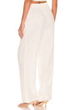 Pleated Trouser Creme -Hot Sale Clothing Store DONR WP33 V3