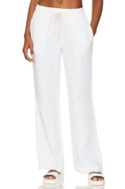 PANTALÓN PIERNA ANCHA BUBBLE Powder