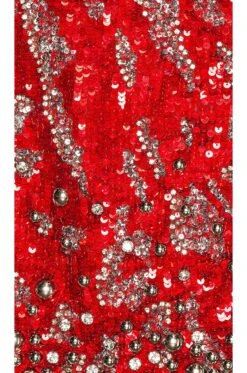 Jett Embellished Mini Dress Red -Hot Sale Clothing Store DUNX WD14 V6