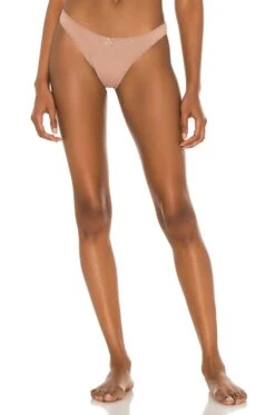Eberjey Pima Goddess Thong Mocha -Hot Sale Clothing Store EBER WI1105 V1 1