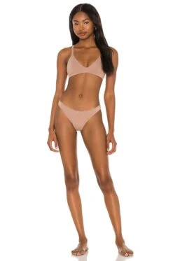 Eberjey Pima Goddess Thong Mocha -Hot Sale Clothing Store EBER WI1105 V4