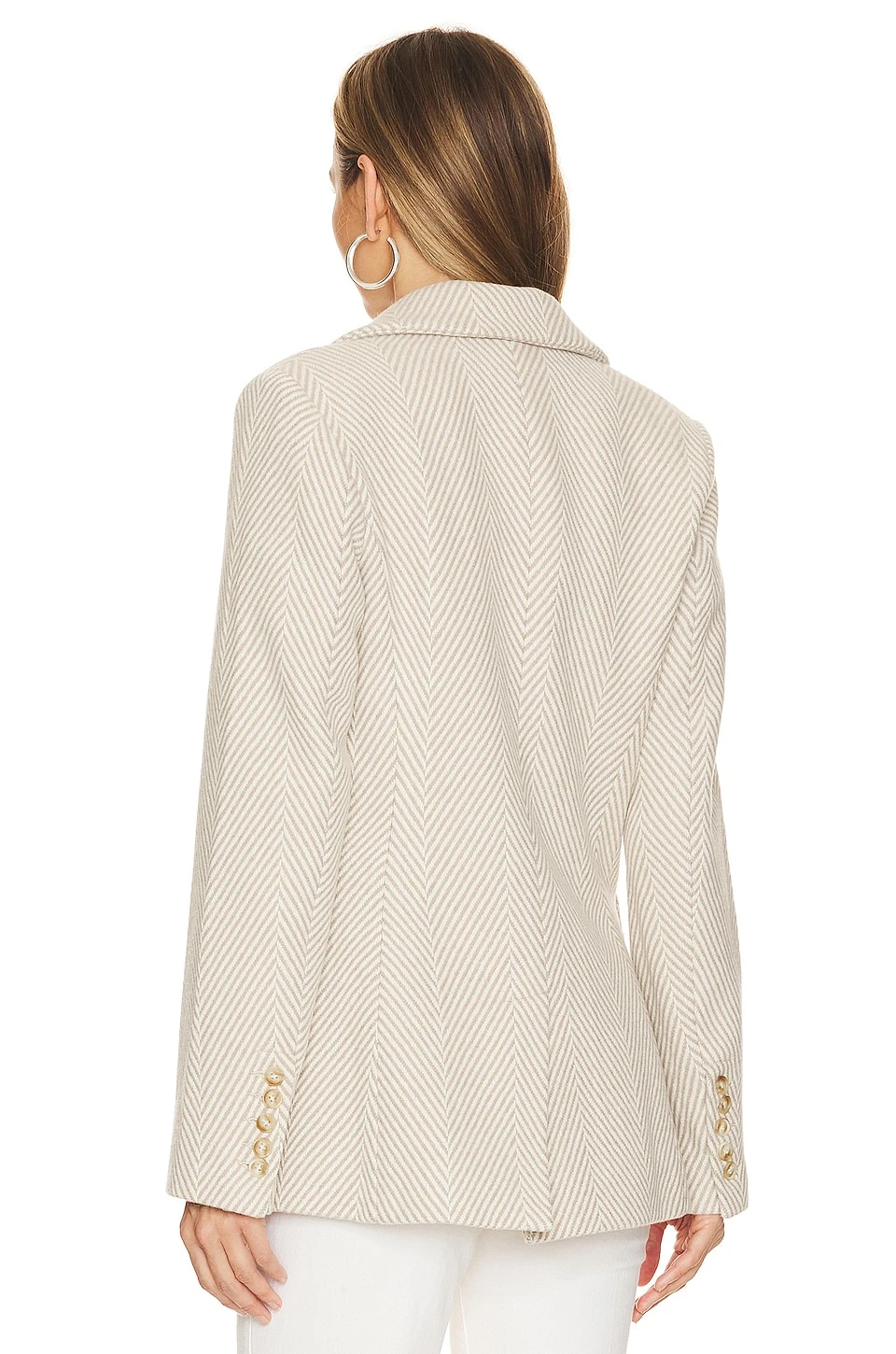 Lara Wool Blazer Taupe 6 Lara Wool Blazer Taupe - Image 4