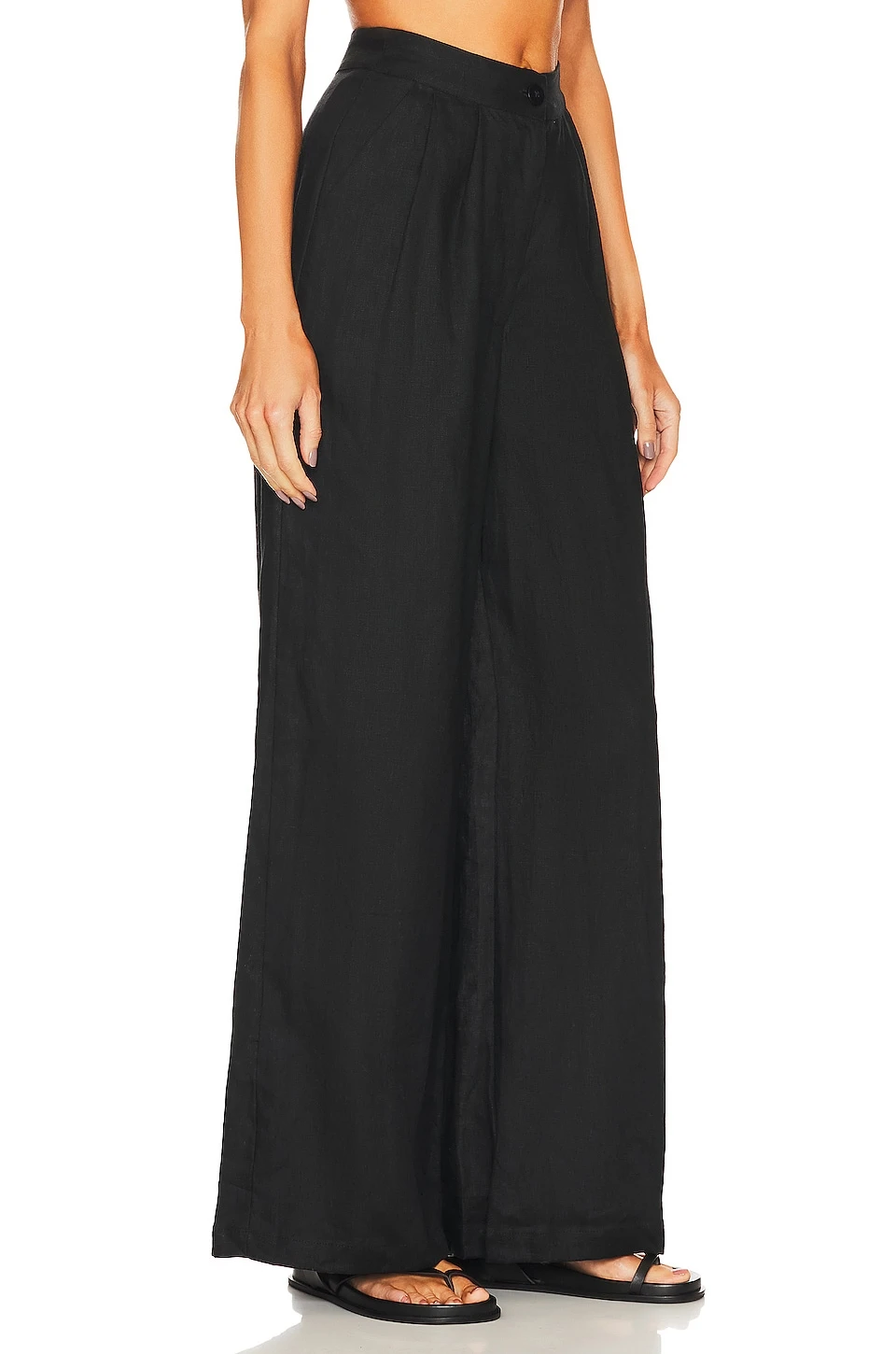 Faithfull The Brand Circa Pants Black 4 Faithfull The Brand Circa Pants Black - Image 2